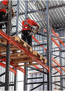 Instalação de Porta Paletes Easytoque